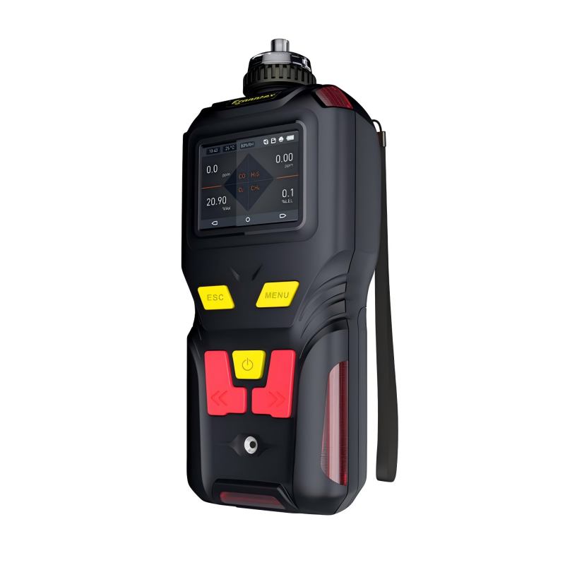 Czy istnieją szczególne wymagania dotyczące zasilania przenośnych detektorów stężenia tlenu? Czy można je zasilać wyłącznie bateriami?