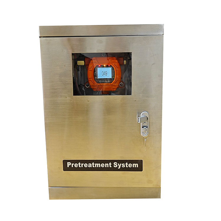 Prosty system wykrywania gazu