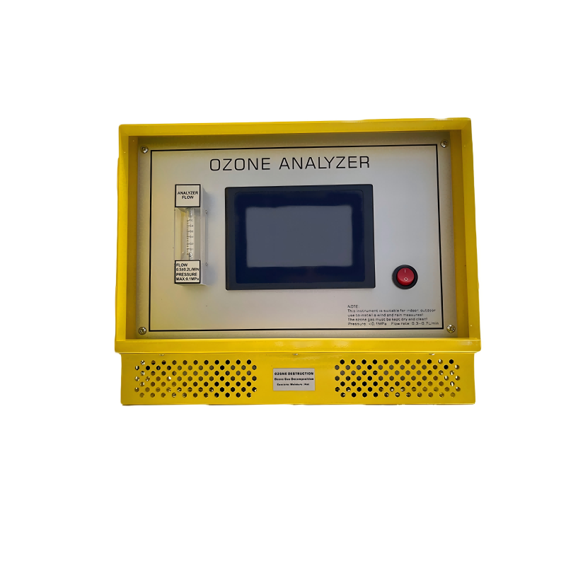 Analizator ozonu montowany na ścianie